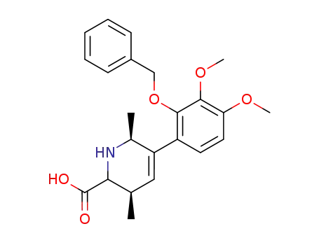 (3R,6S)-5-(2-Benzyloxy-3,4-dimethoxy-phenyl)-3,6-dimethyl-1,2,3,6-tetrahydro-pyridine-2-carboxylic acid