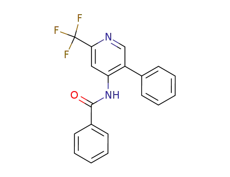 4-benzamido-5-phenyl-2-(trifluoromethyl)pyridine
