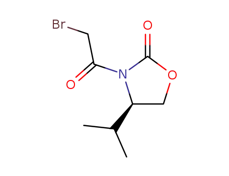 2-Oxazolidinone, 3-(bromoacetyl)-4-(1-methylethyl)-, (R)-