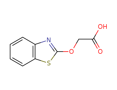 Acetic acid,2-(2-benzothiazolyloxy)-  CAS NO.2875-32-3