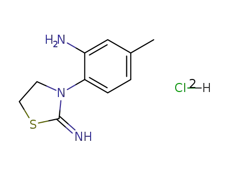 2-imino-3-(2'-amino-4'-methylphenyl)-thiazolidine dihydrochloride