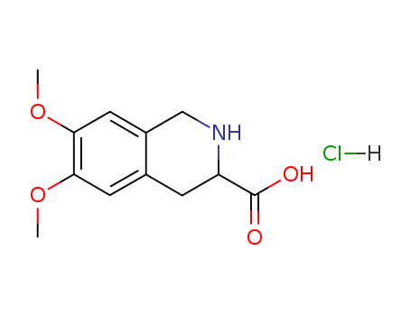 6,7-Dimethoxy-1,2,3,4-tetrahydro-isoquinoline-3-carboxylic acid hydrochloride