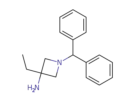 3-amino-1-benzhydryl-3-ethylazetidine