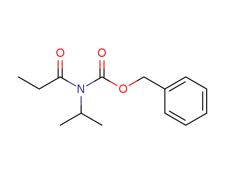 Molecular Structure of 470678-32-1 (isopropyl-propionyl-carbamic acid benzyl ester)