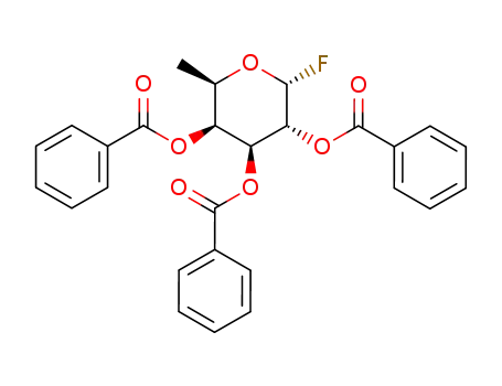 2,3,4-Tri-O-benzoyl-6-desoxy-α-D-galactopyranosylfluorid
