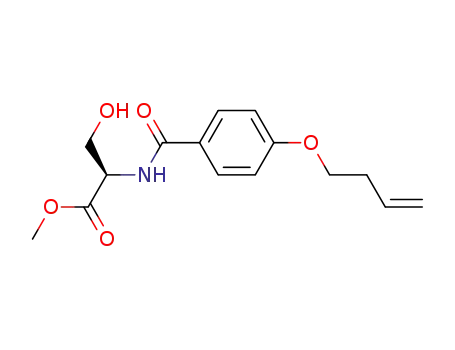 (R)-2-(4-But-3-enyloxy-benzoylamino)-3-hydroxy-propionic acid methyl ester