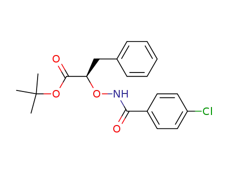 D-tert-butyl 2-p-chlorophenylcarbonyl-aminoxy-3-phenylpropanoate