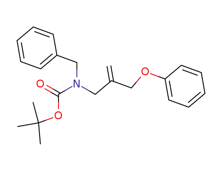N-(tert-Butoxycarbonyl)-N-(benzyl)-2-(phenoxymethyl)allylamine