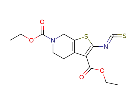diethyl 2-isothiocyanato-4,5,6,7-tetrahydrothieno[2,3-c]pyridine-3,6-dicarboxylate