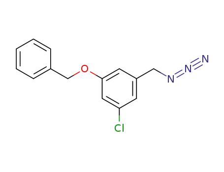 1-Azidomethyl-3-benzyloxy-5-chloro-benzene
