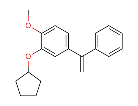 2-Cyclopentyloxy-1-methoxy-4-(1-phenyl-vinyl)-benzene