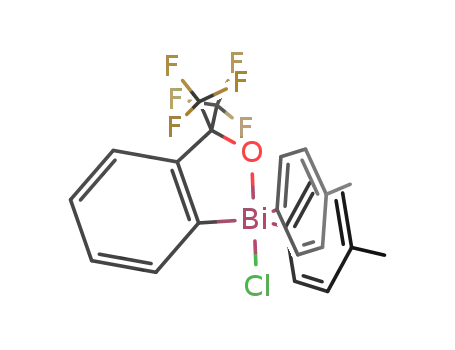 3,3-bis(trifluoromethyl)-1-chloro-1,1-bis(p-methylphenyl)-3H-2,1-benzoxabismole