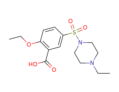 2-Ethoxy-5-[(4-Ethylpiperazin-1-Yl)Sulfonyl]Benzoic Acid Hydrochloride