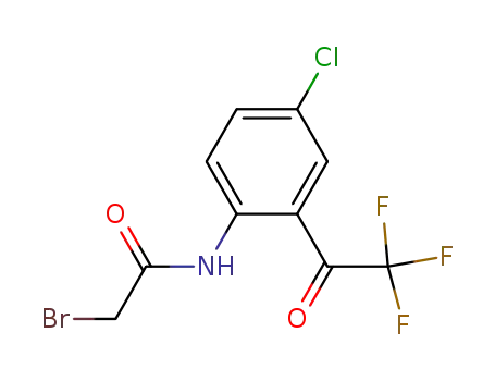 2-Bromo-N-[4-chloro-2-(2,2,2-trifluoro-acetyl)-phenyl]-acetamide