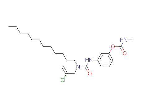 1-(2-chloroallyl)-1-dodecyl-3-[3'-(N-methylcarbamoyloxy)phenyl] urea