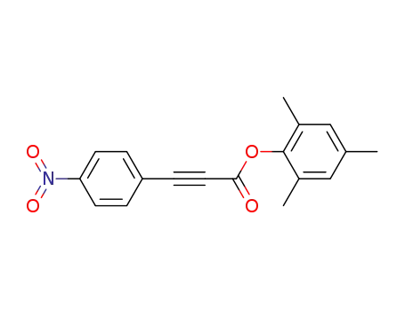 2,4,6-trimethylphenyl 3-(4-nitrophenyl)prop-2-ynoate