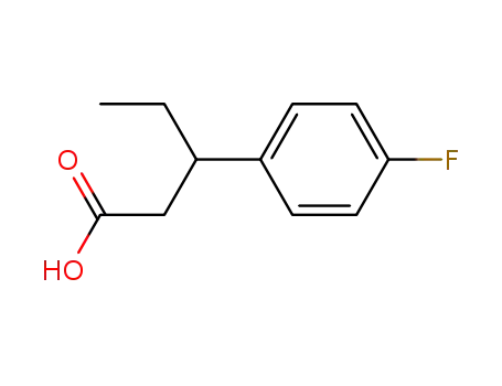 3-(4-fluorophenyl)pentanoic acid