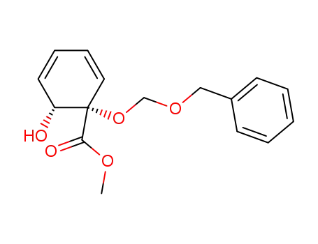 (1S,6R)-1-Benzyloxymethoxy-6-hydroxy-cyclohexa-2,4-dienecarboxylic acid methyl ester