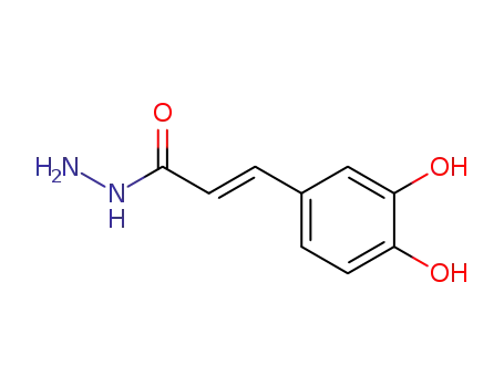 2-Propenoic acid, 3-(3,4-dihydroxyphenyl)-, hydrazide