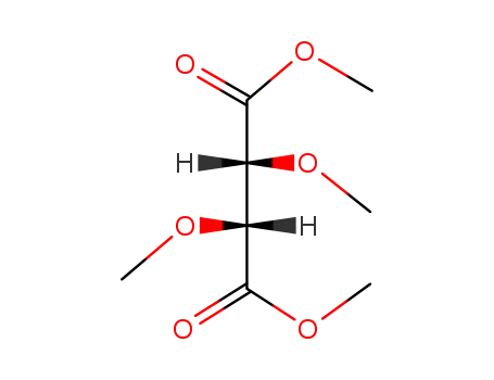 Molecular Structure of 62138-50-5 (dimethyl 2,3-dimethoxybutanedioate)