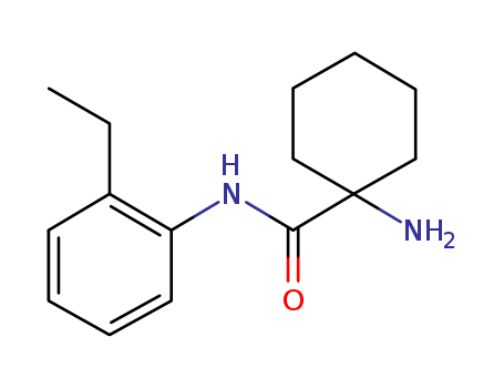 Cyclohexanecarboxamide, 1-amino-N-(2-ethylphenyl)- (9CI)