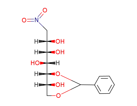 5,7-O-benzylidene-1-deoxy-1-nitro-D-glycero-D-gulo-heptitol