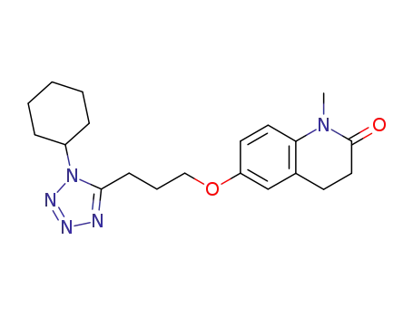 6-[3-(1-Cyclohexyl-1H-tetrazol-5-yl)-propoxy]-1-methyl-3,4-dihydro-1H-quinolin-2-one