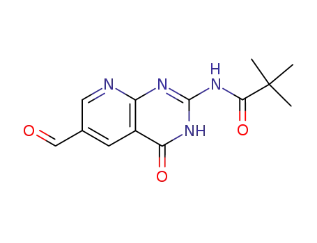 2-pivaloylamino-4-hydroxy-6-formylpyrido[2,3-d]pyrimidine
