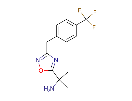 1-methyl-1-[3-(4-trifluoromethyl-benzyl)-[1,2,4]oxadiazol-5-yl]-ethylamine