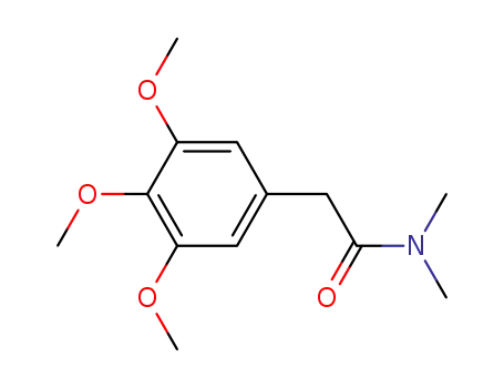 N,N-dimethyl-2-(3,4,5-trimethoxyphenyl)acetamide