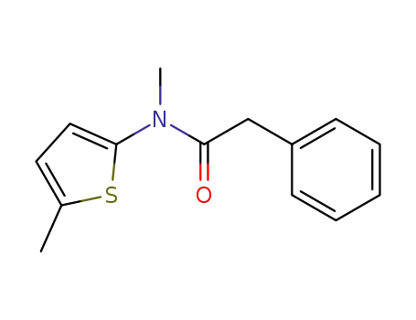 Benzeneacetamide, N-methyl-N-(5-methyl-2-thienyl)-