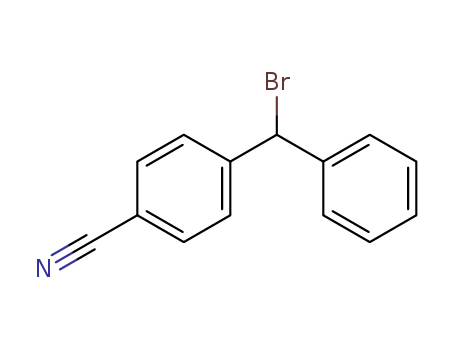 Benzonitrile,4-(bromophenylmethyl)-