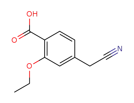 Benzoic acid, 4-(cyanomethyl)-2-ethoxy-