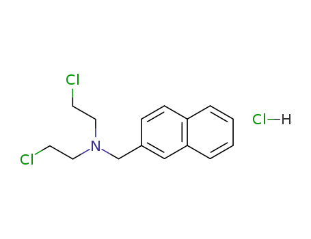 2-chloro-N-(2-chloroethyl)-N-(naphthalen-2-ylmethyl)ethanamine