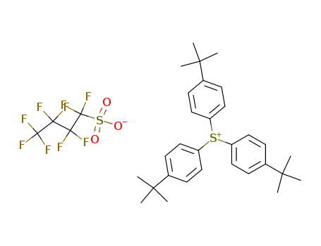 Tris(4-(tert-butyl)phenyl)sulfonium 1,1,2,2,3,3,4,4,4-nonafluorobutane-1-sulfonate