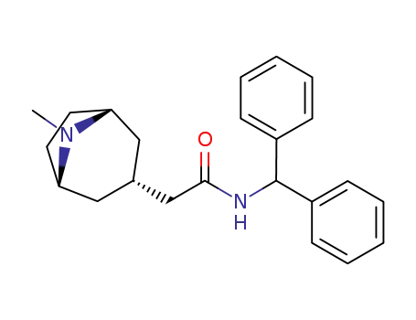 N-benzhydryl-2-(8-methyl-8-azabicyclo[3.2.1]oct-3-yl)acetamide
