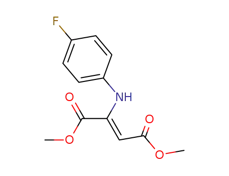 (p-fluoroanilino)-fumaric acid, dimethyl ester