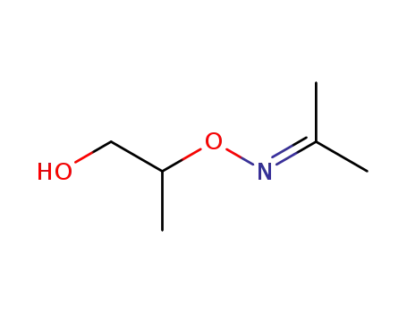 Molecular Structure of 5001-42-3 (2-[(propan-2-ylideneamino)oxy]propan-1-ol)