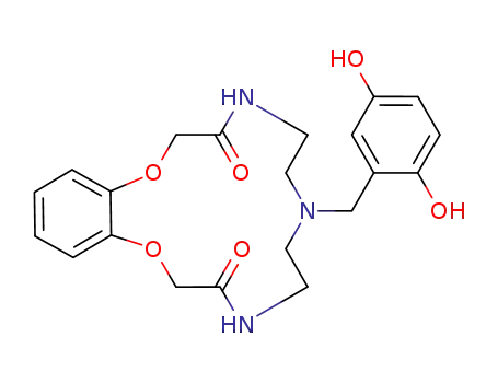 7-(2,5-dihydroxybenzyl)-5,6,7,8,9,10-hexahydro-2H-1,13,4,7,10-benzodioxatriazacyclopentadecine-3,11(4H,12H)-dione