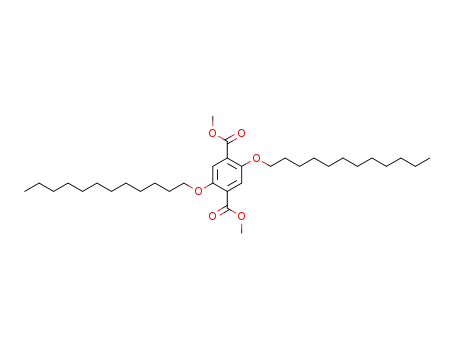 Molecular Structure of 251293-22-8 (2,5-bis-dodecyloxy-terephthalic acid dimethyl ester)