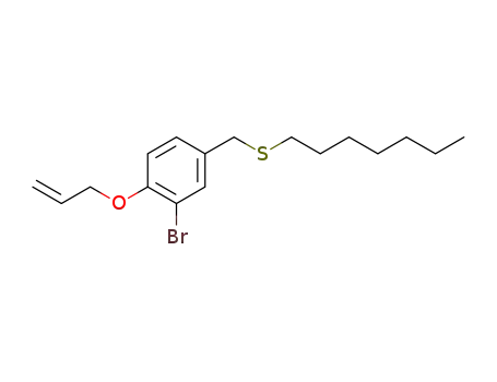1-allyloxy-2-bromo-4-[(heptylthio)methyl]benzene