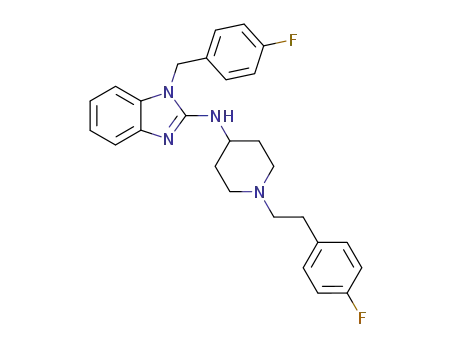 [1-(4-Fluoro-benzyl)-1H-benzoimidazol-2-yl]-{1-[2-(4-fluoro-phenyl)-ethyl]-piperidin-4-yl}-amine