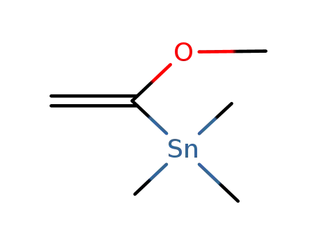 Molecular Structure of 81177-89-1 (trimethyl (α-methoxyethylene)tin)