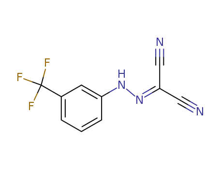 Propanedinitrile, [[3-(trifluoromethyl)phenyl]hydrazono]-