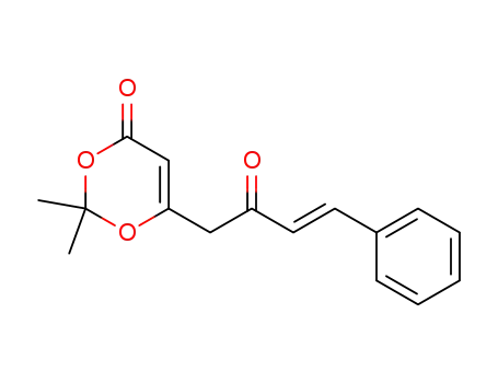 2,2-dimethyl-6-[(E)-2-oxo-4-phenyl-3-butenyl]-4H-1,3-dioxin-4-one