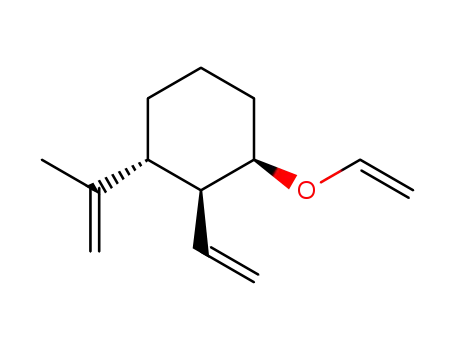 (1RS,2SR,3RS)-3-isopropenyl-2-vinylcyclohex-1-yl vinyl ether