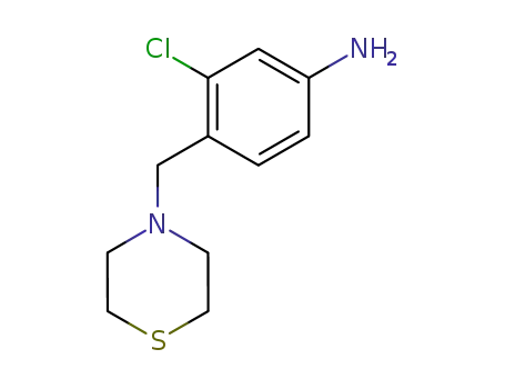 3-chloro-4-thiomorpholin-4-ylmethyl-phenylamine