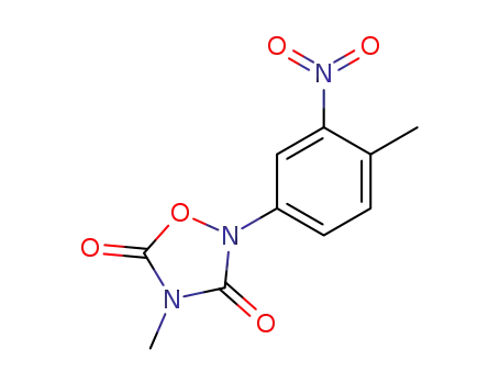 2-(3'-nitro-4'-methylphenyl)-4-methyl-1,2,4-oxadiazolidine-3,5-dione