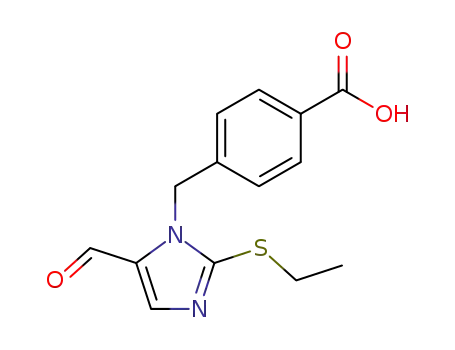 4-(2-ethylsulfanyl-5-formyl-imidazol-1-ylmethyl)-benzoic acid