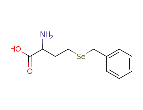 Molecular Structure of 19635-21-3 (2-amino-4-(benzylselanyl)butanoic acid)